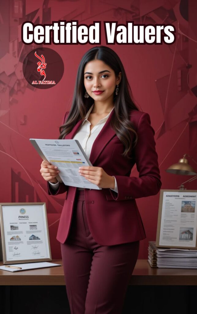 certified property valuation report in Pakistan. Best expert experienced verified registered with FBR SECP property valuers near me