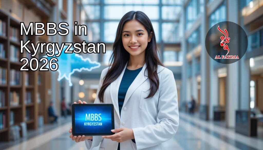 Explore MBBS in Kyrgyzstan 2026 with Al Fatima Law Associates — eligibility, top NMC-approved universities, fees, and expert admission guidance for students