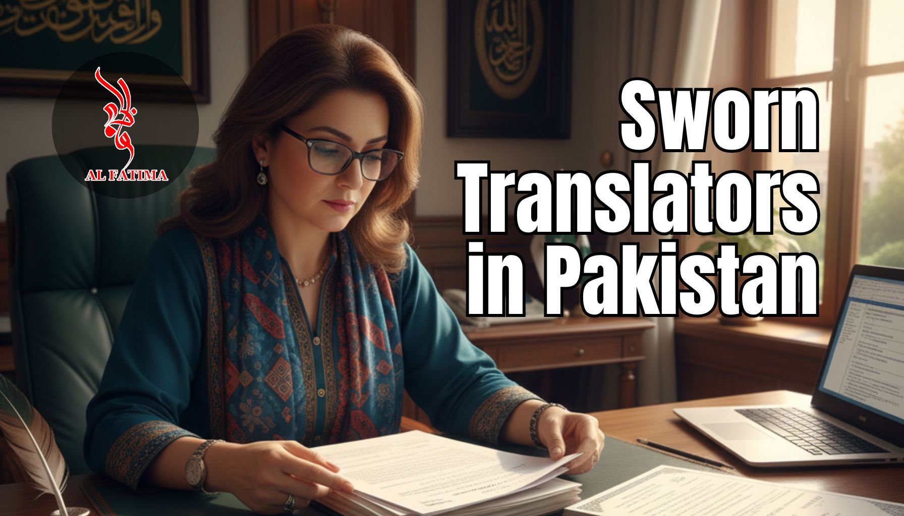 Need sworn translation for visa or immigration? Al Fatima Law Associates provides trusted, certified sworn translators in Pakistan. Fast, accurate, embassy-accepted.